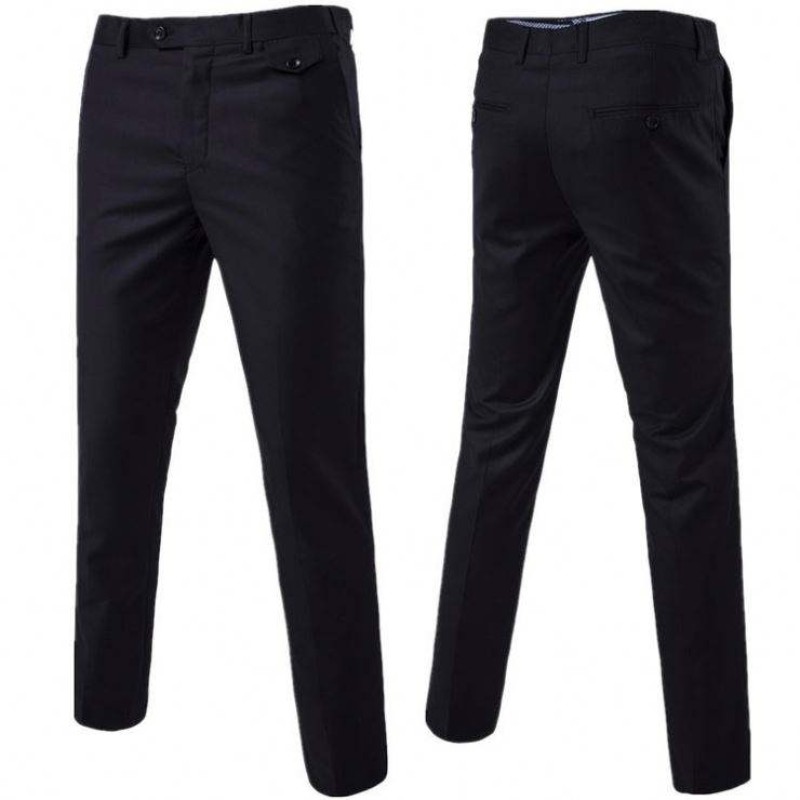 Comfortable slim fit business men's trousers