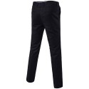 Comfortable slim fit business men's trousers