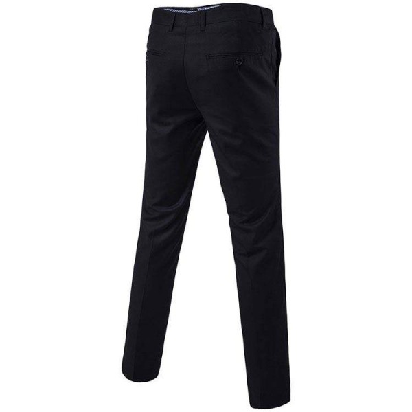 Comfortable slim fit business men's trousers
