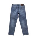 Comfortable and wear-resistant straight leg men's business jeans