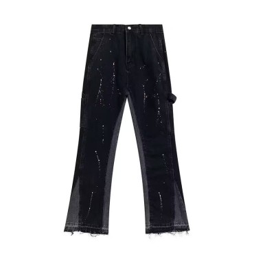 Comfortable cotton slim fit men's jeans