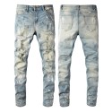 Retro slim fit cotton men's jeans