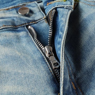 Retro slim fit cotton men's jeans