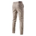 Comfortable cotton slim fit business men's pants