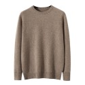 Soft, warm and skin friendly men's cashmere sweater