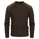 Comfortable, breathable, and warm men's long sleeved sweater