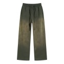 Heavy duty washed loose sports pants