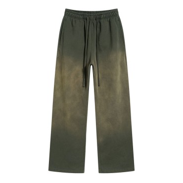 Heavy duty washed loose sports pants