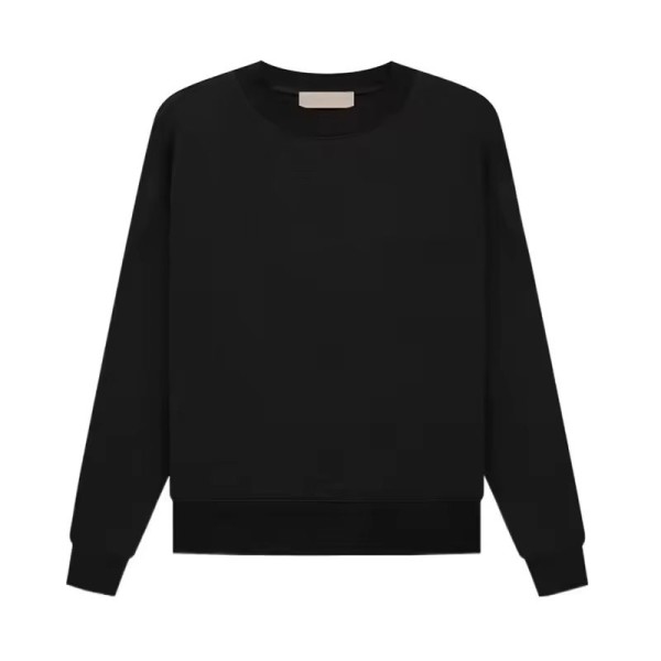 Comfortable pure cotton casual men's round neck long sleeved sweater
