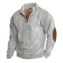 Comfortable, warm, loose outdoor men's sweater