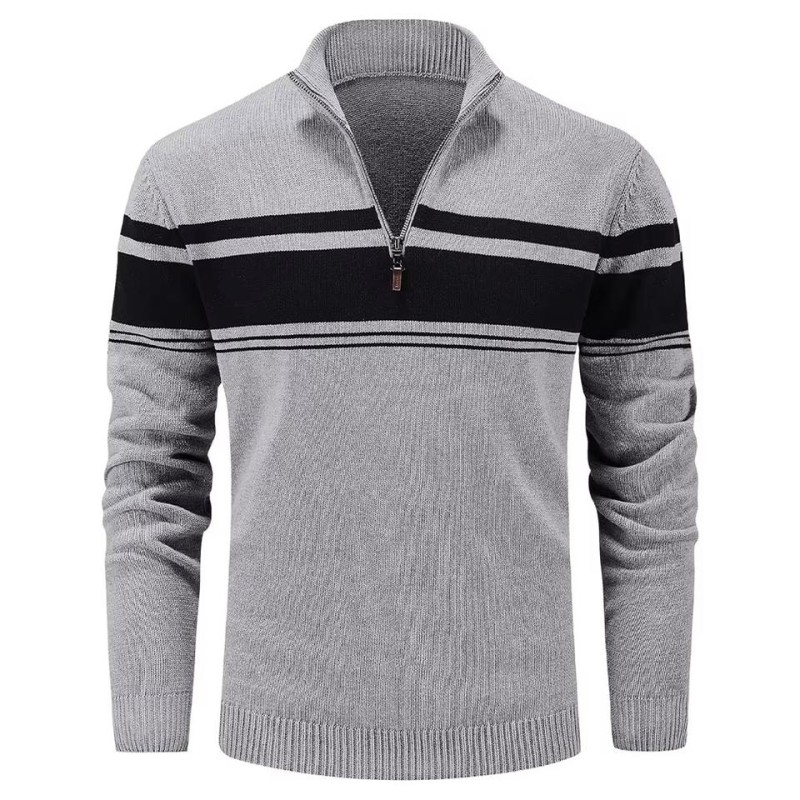 Pure wool warm and loose men's sweater