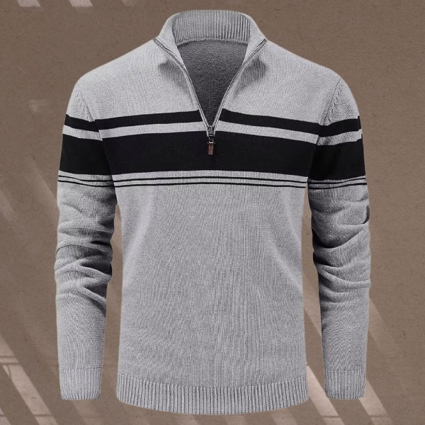 Pure wool warm and loose men's sweater