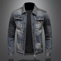 Retro slim fit denim jacket