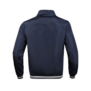 Comfortable and casual solid color men's jacket