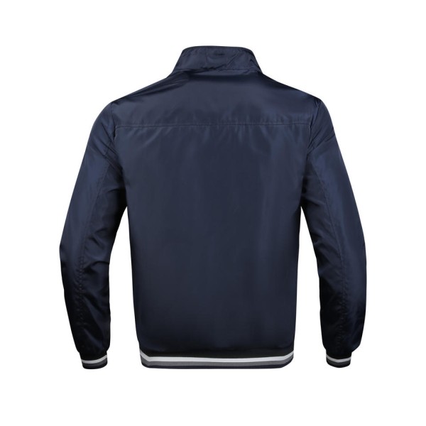 Comfortable and casual solid color men's jacket