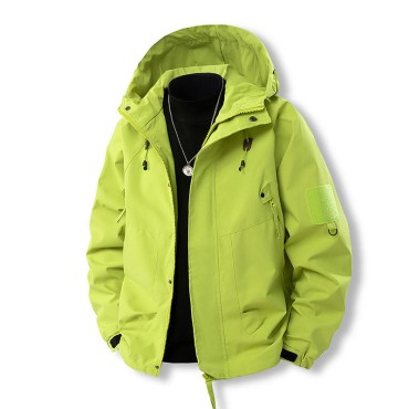 Multi pocket waterproof spring and autumn men's jacket