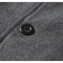 Warm and slim fit mid length men's jacket