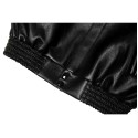 Comfortable PU leather plus size men's jacket