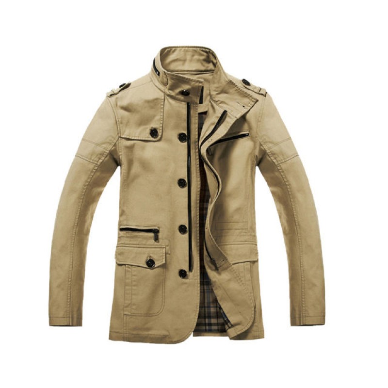 Warm and windproof pure cotton men's winter coat
