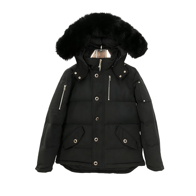Cold resistant and wear-resistant continuous finger parka coat