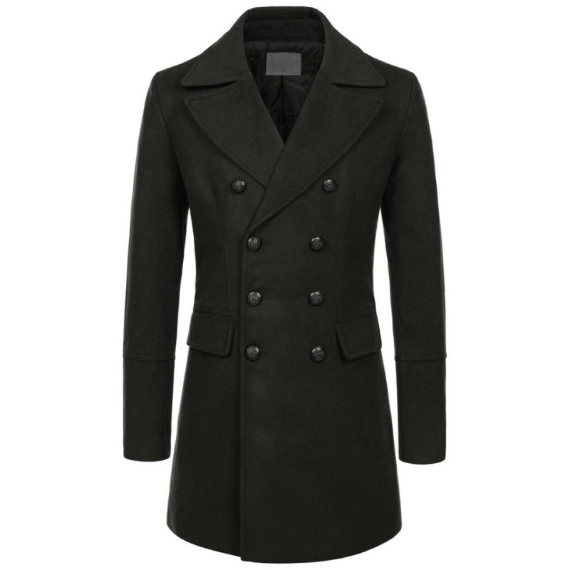 High quality winter men's wool jacket